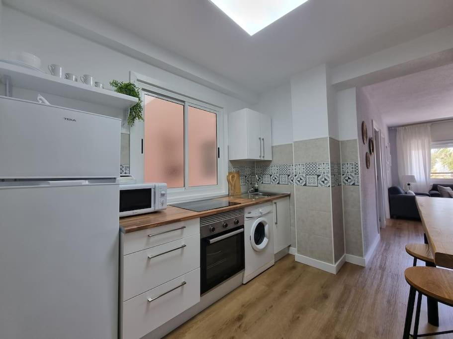 Aguadulce, Apto Santa Monica 2 Hab Con Terraza, Aire, Wifi, A 5 Min De La Playa Aguadulce  Εξωτερικό φωτογραφία